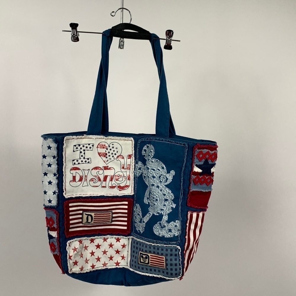 Disney Theme Park Authentic Original Patch Tote